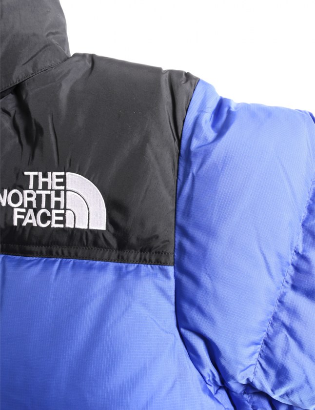 ザノースフェイス THE NORTH FACE ダウンジャケット ヌプシ 黒 青 S