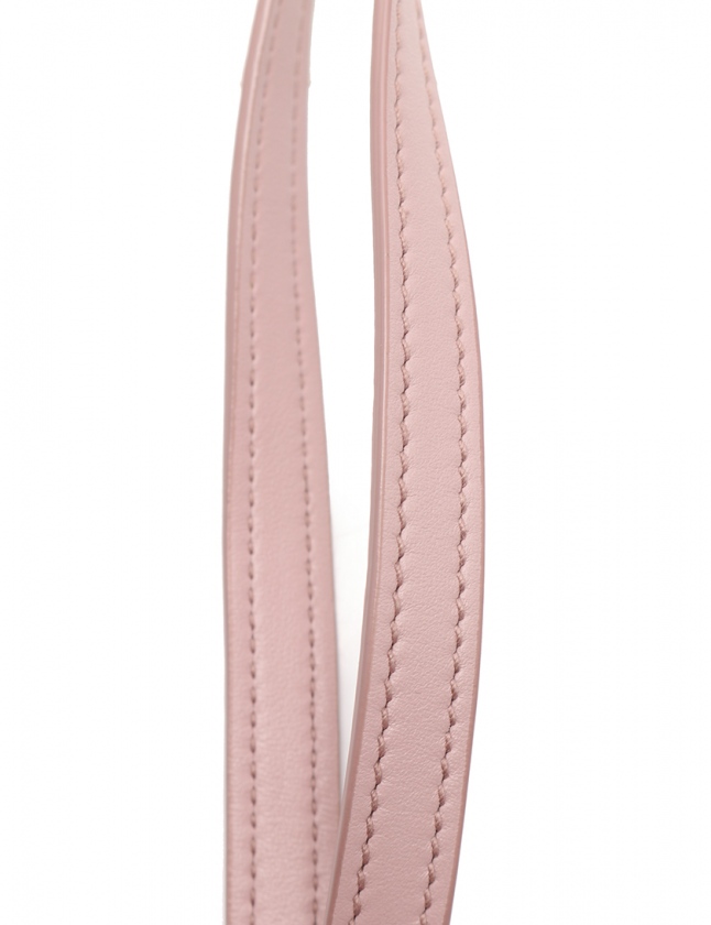 ミュウミュウ miumiu トートバッグ ピンクパープル レザー