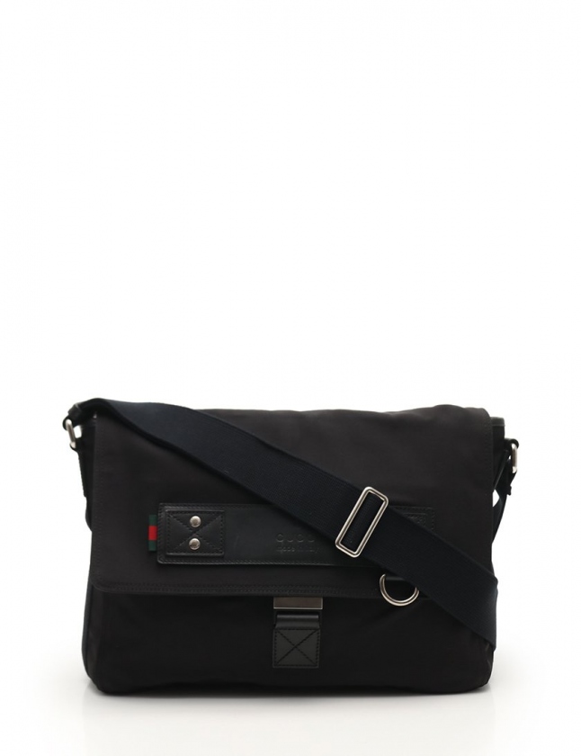 ▽GUCCI ナイロン メッセンジャーバッグ ブラック 272351 GUCCI グッチ