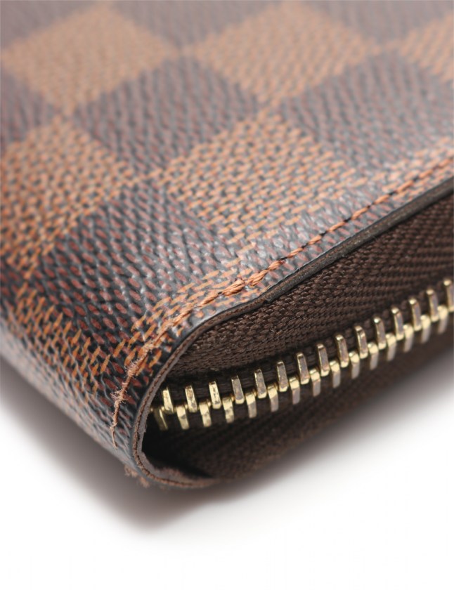 2024 N41661/ジッピー・ウォレット_ダミエエベヌ/ラウンドジップ/PVC