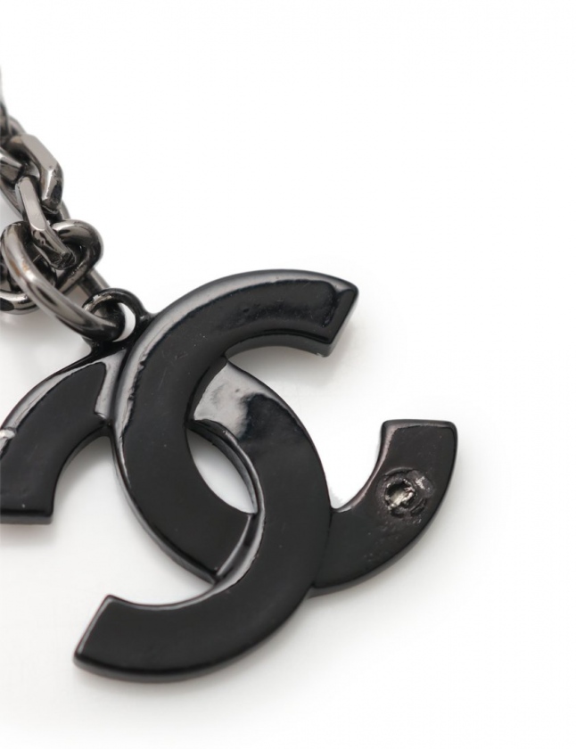 CHANEL黒い花形ネックレス CHANEL】シャネル CC パール フラワーネックレス (CHANEL/ネックレス