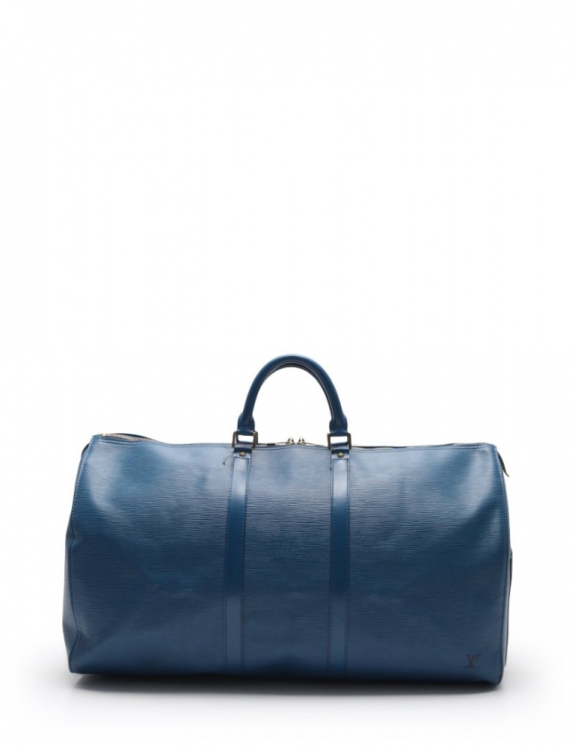 ルイヴィトン LOUIS VUITTON ボストンバッグ キーポル55 エピ トレド 