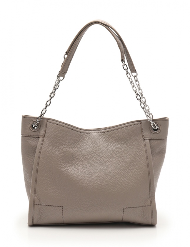 Tory Burch トートバッグ グレー レザー TORY BURCH トリーバーチ トートバッグ グレー レザー 2120800010080