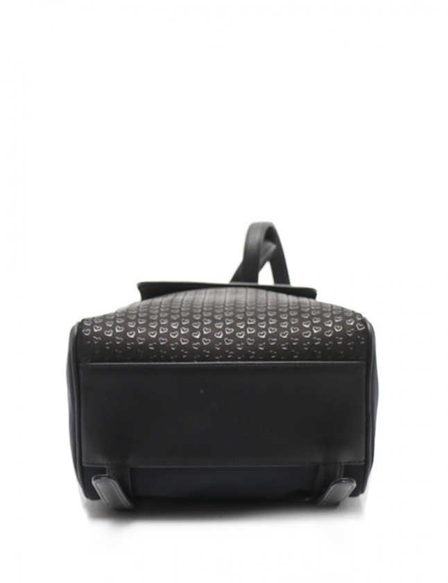 ティファニー TIFFANY & CO. バックパック ハート柄 黒 ナイロン ティファニー TIFFANY & CO. バックパック ハート柄 黒 ナイロン