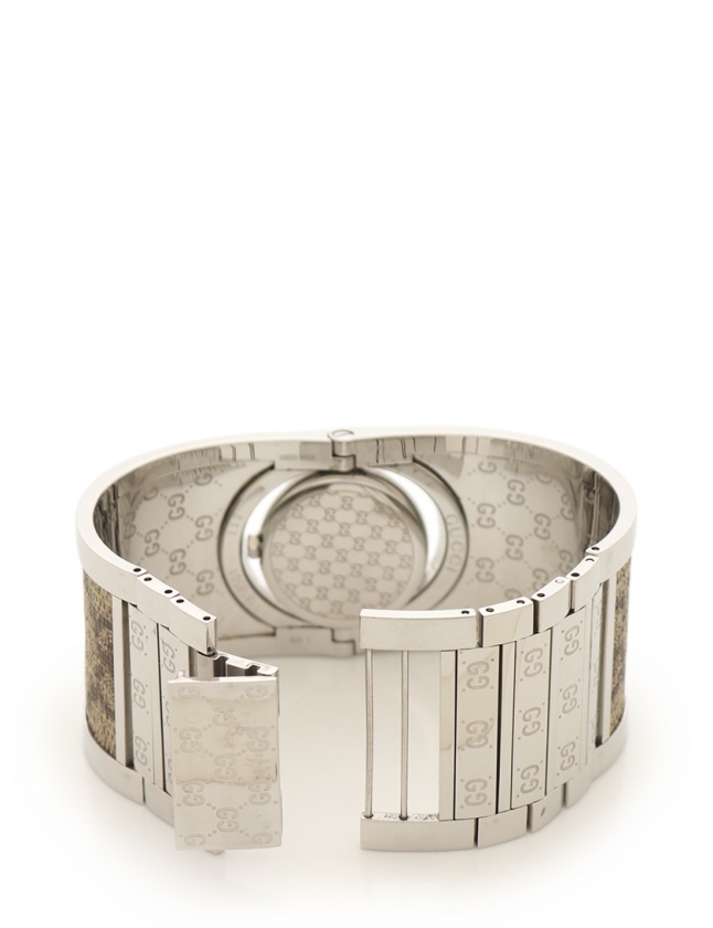 【希少】GUCCI グッチ 腕時計 112 ブラウン調 トワール 希少】GUCCI グッチ 腕時計 112 ブラウン調 トワール