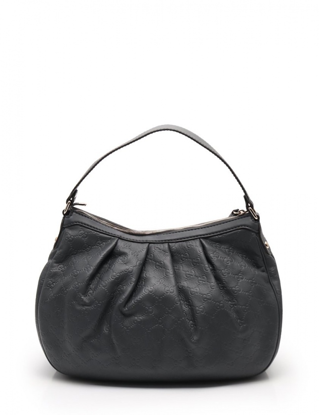 グッチ GUCCI ワンショルダーバッグ スーキー GGキャンバス グレー