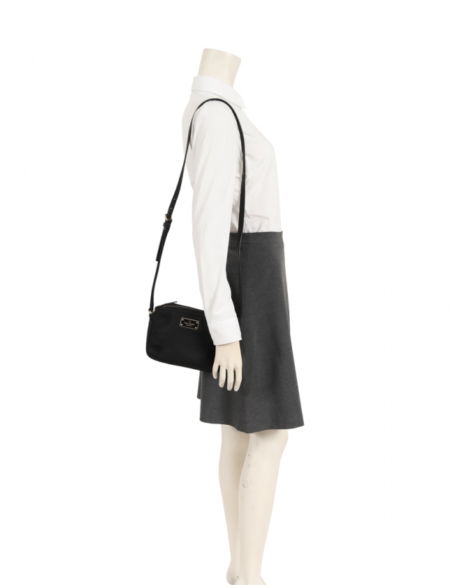 ケイトスペード KATE SPADE ポシェット ショルダーバッグ 黒