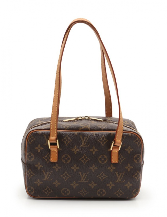 ルイヴィトン LOUIS VUITTON ショルダーバッグ シテMM モノグラム 茶