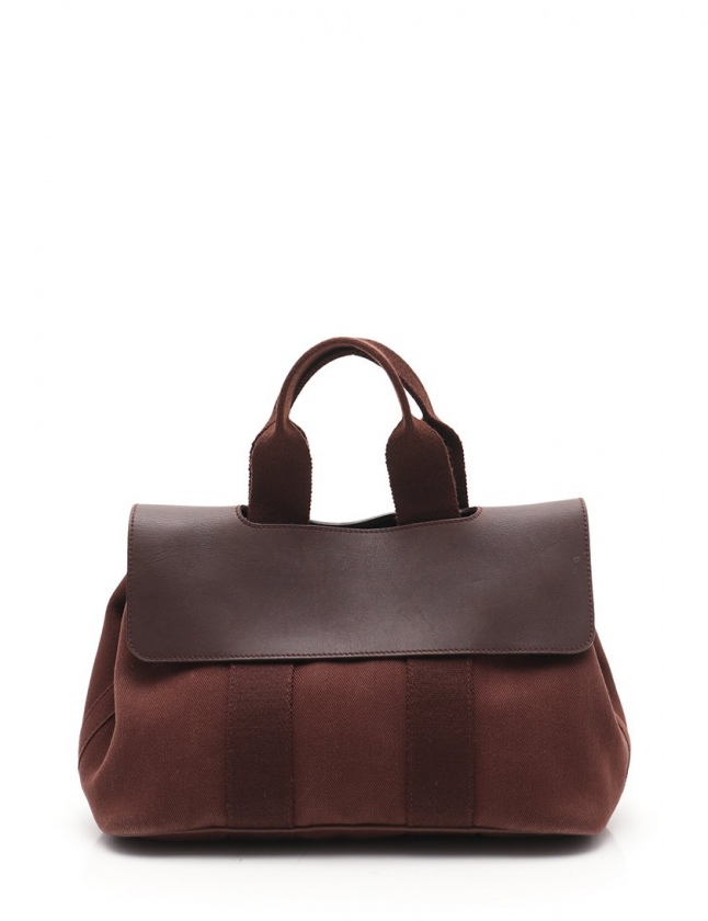 エルメス HERMES トートバッグ ヴァルパライソPM ダークブラウン 