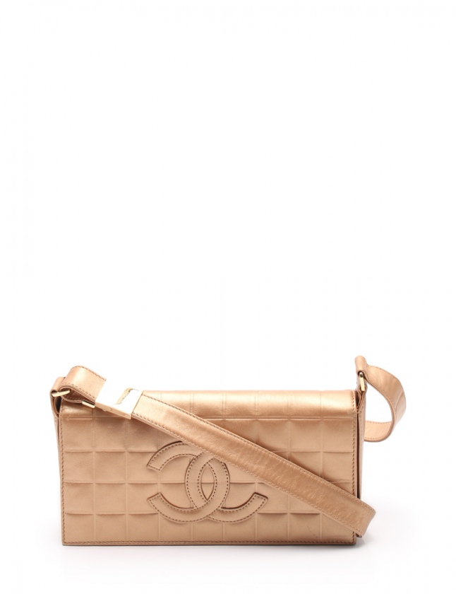 シャネル CHANEL ワンショルダーバッグ チョコバー ココマーク 