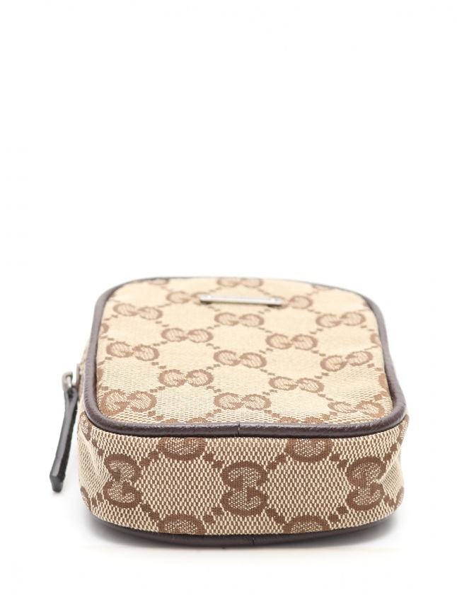 グッチ GUCCI シガレットケース タバコケース GGキャンバス ベージュ