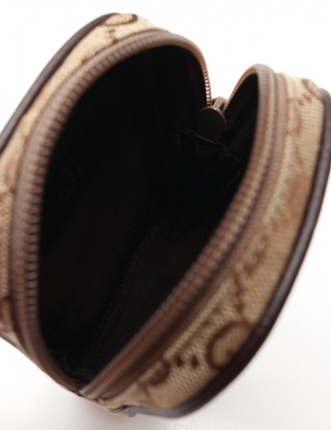 グッチ GUCCI シガレットケース タバコケース GGキャンバス ベージュ