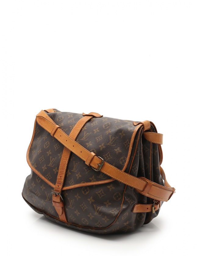 ルイヴィトン LOUIS VUITTON ショルダーバッグ ソミュール35
