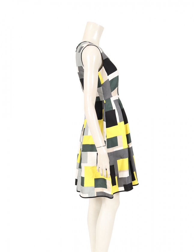 ケイトスペード Kate Spade ワンピース アイボリー 黄 マルチカラー 2a ノースリーブ ひざ丈 S Njmu2935a レーヨン レディース 114 ベクトルパーク