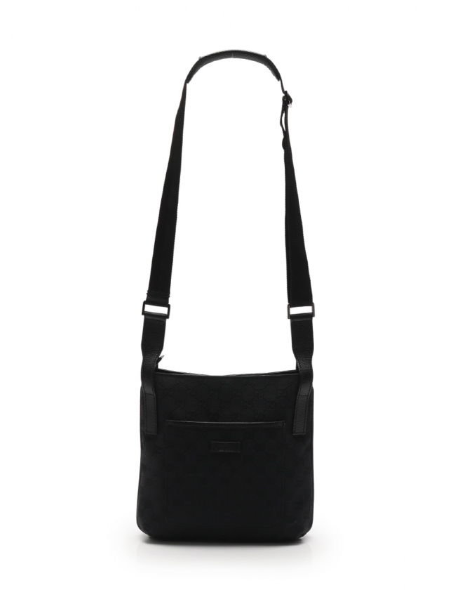 グッチ GUCCI ショルダーバッグ GGキャンバス 黒 122793 キャンバス