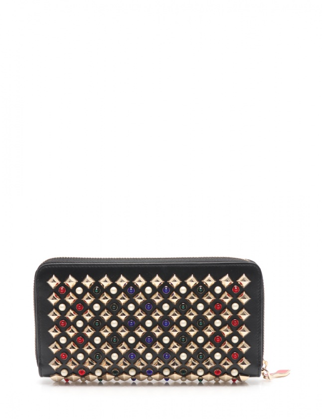 クリスチャンルブタン Christian louboutin ラウンドファスナー長財布 