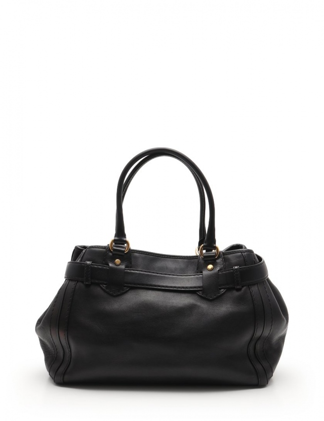 グッチ GUCCI トートバッグ GGランニング 黒 247183 レザー レディース  