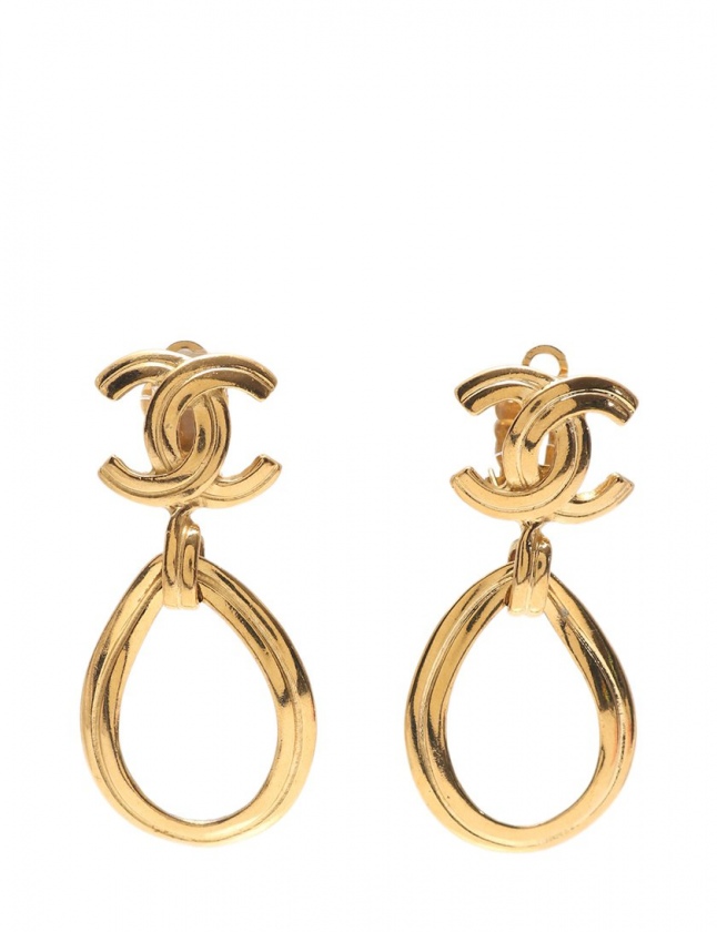 シャネル CHANEL イヤリング ココマーク ゴールド アクセサリー 96P 