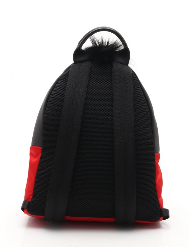 FENDI フェンディ モンスター バグズ リュック チャーム レッド レザー フェンディ FENDI リュックサック バックパック モンスター