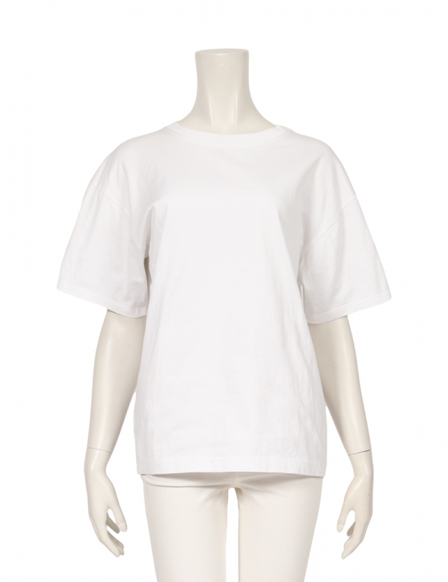セリーヌ CELINE Tシャツ カットソー バックロゴ 白 XS トップス 半袖  
