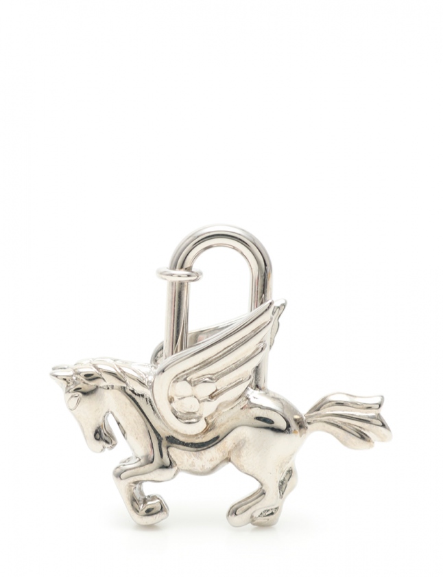 エルメス HERMES カデナチャーム ペガサス シルバー 小物 1993年限定 
