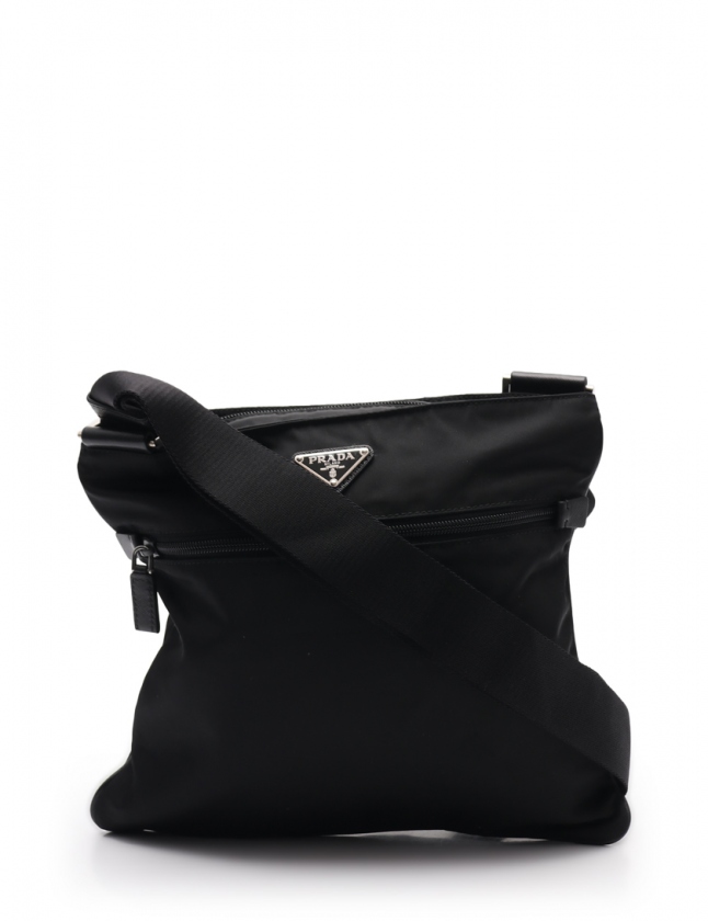 プラダ PRADA ショルダーバッグ 黒 VA053M ナイロン レディース 114 