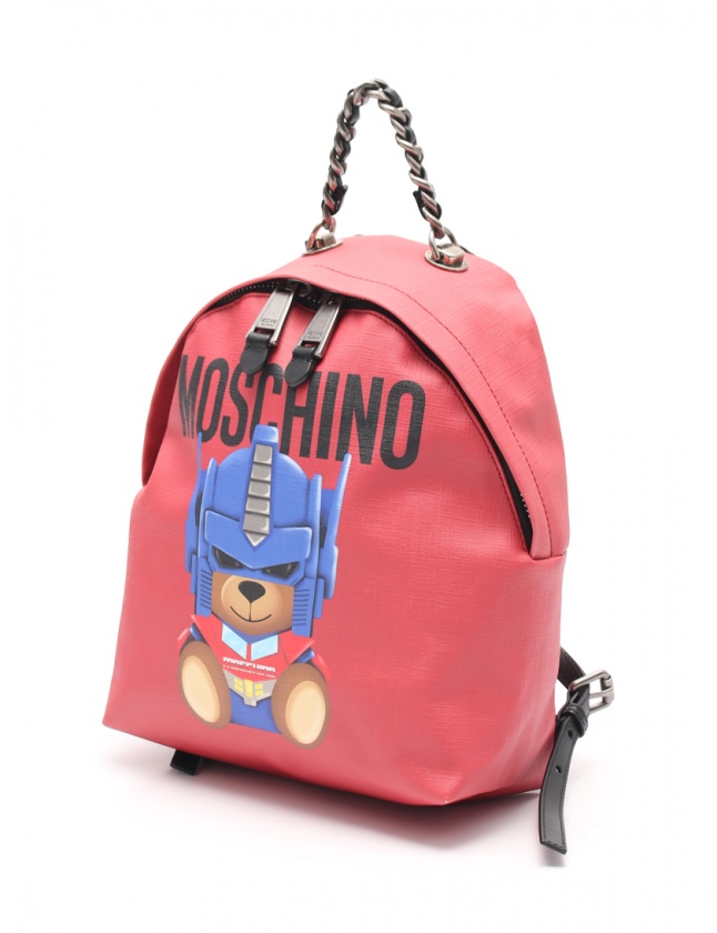 モスキーノ MOSCHINO リュックサック バックパック リュック 赤  display picture 3