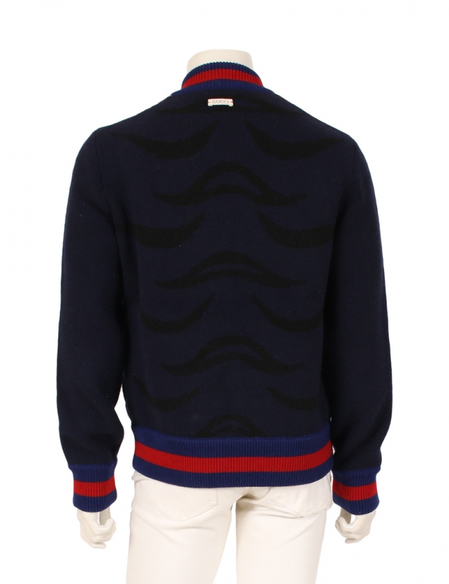 グッチ タイガー ニット ブルゾン ジャケット GUCCI M BTS テテ 