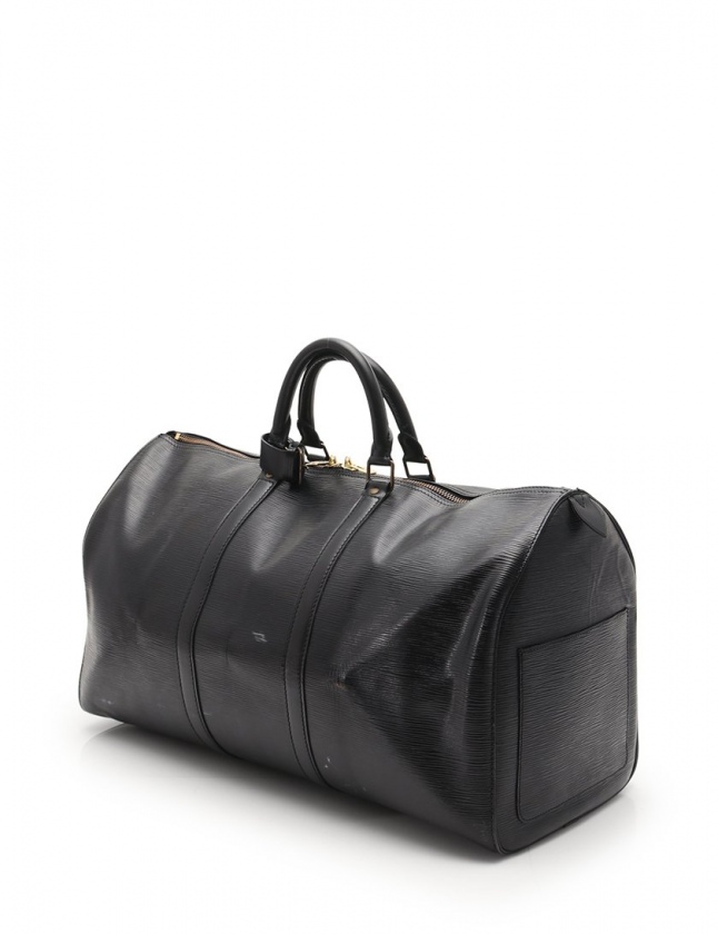 ルイヴィトン　キーポル50 エピ　ノワール　ボストンバッグ ルイヴィトン LOUIS VUITTON ボストンバッグ キーポル50 エピ
