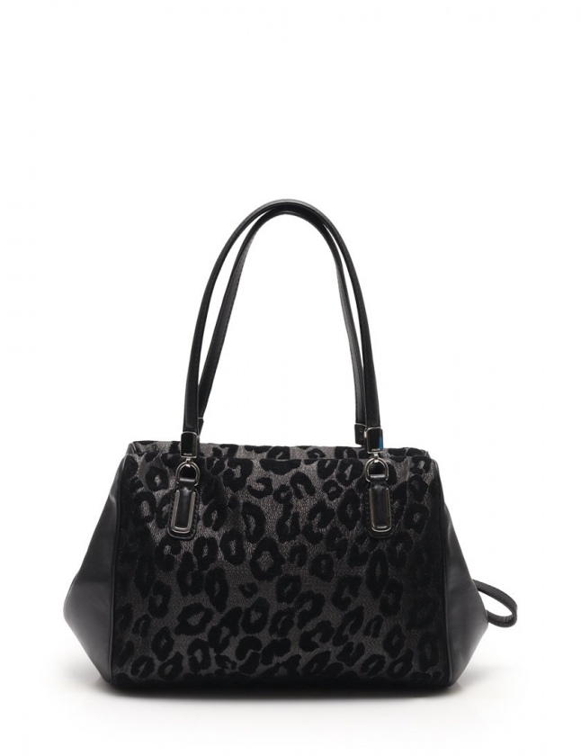 Coach マディソンシェニールオセロットスモールマデリンイースト
