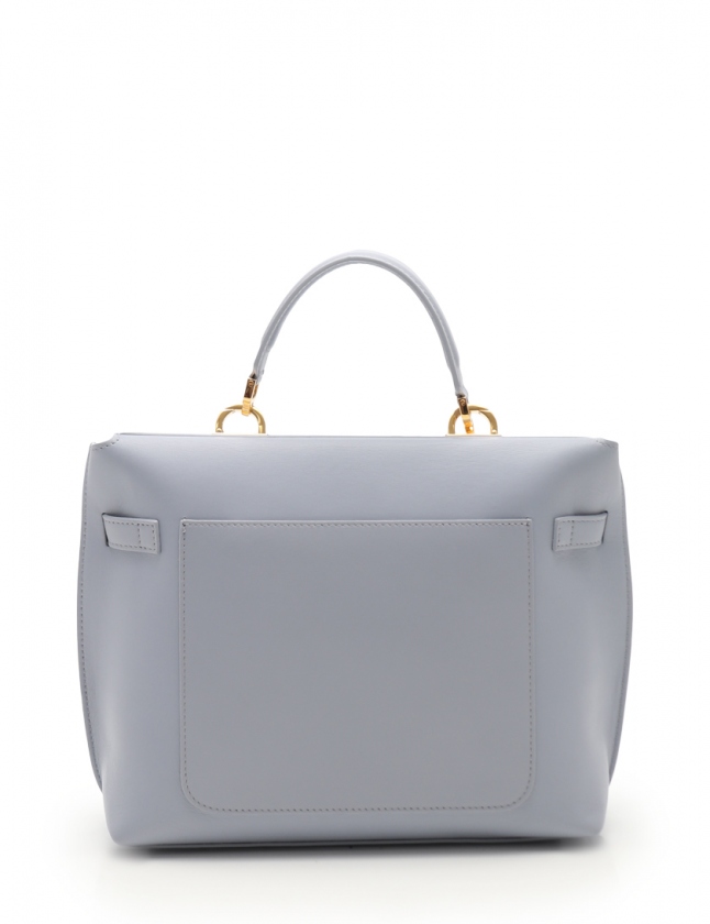 フルラ FURLA ハンドバッグ TORTONA トルトーナ S 水色 レザー 2WAY 