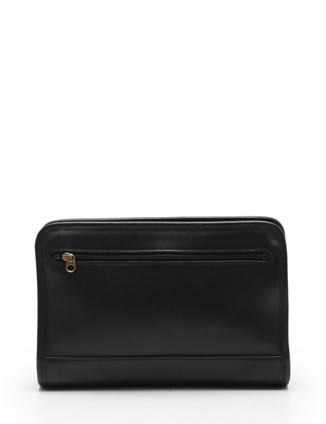 コーチ セカンドバッグ 黒 レザー COACH