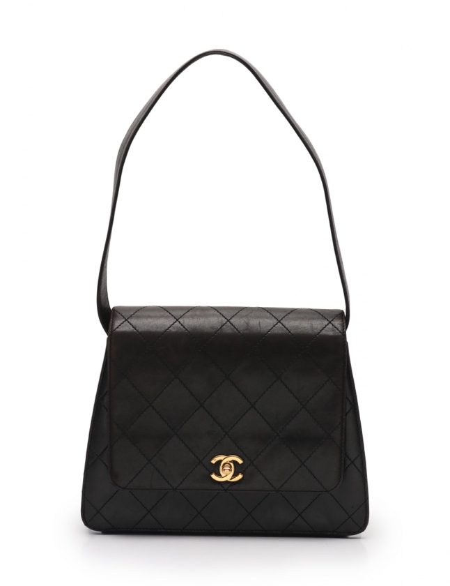 シャネル CHANEL ショルダーバッグ マトラッセ ココマーク ターン 