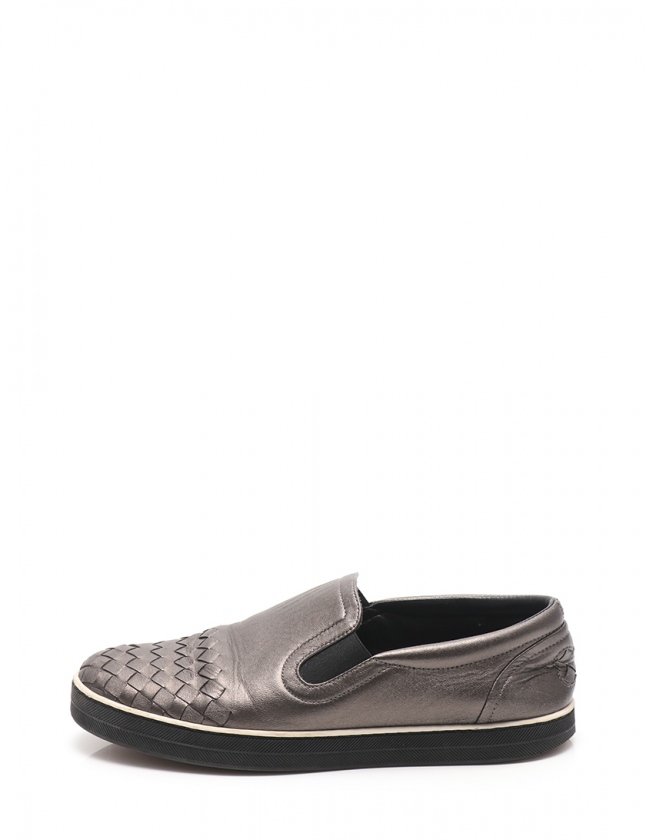 ボッテガヴェネタ BOTTEGA VENETA スリッポン イントレチャート 