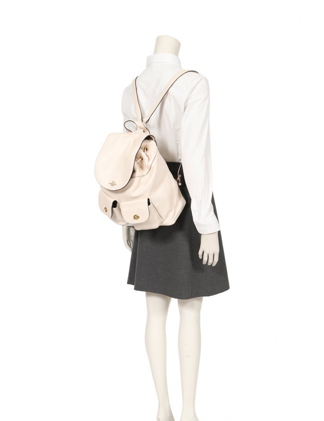コーチ COACH バックパック ビリー リュック アイボリー F37410 レザー 