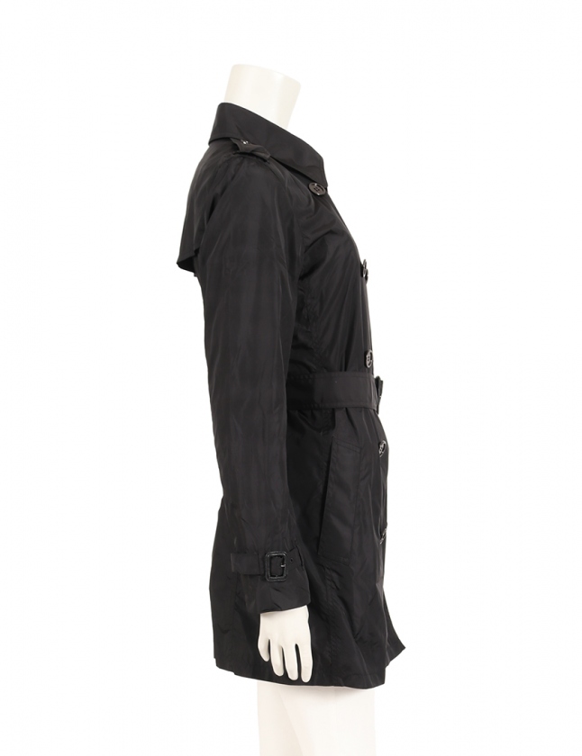 Burberry トレンチ　38 Burberry London trench coat with a waist belt Size: 38 Black