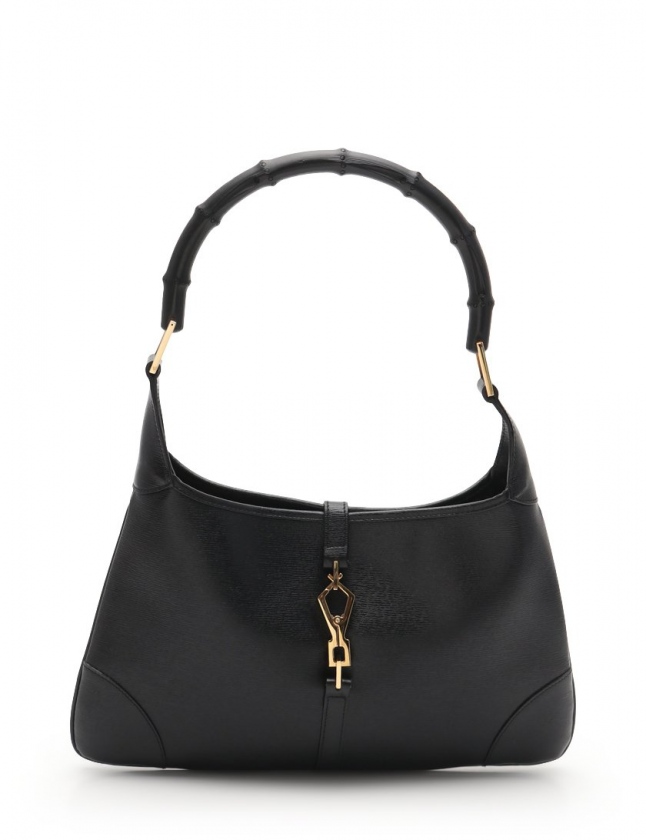 グッチ GUCCI ショルダーバッグ ジャッキー バンブー 黒 001 4060 