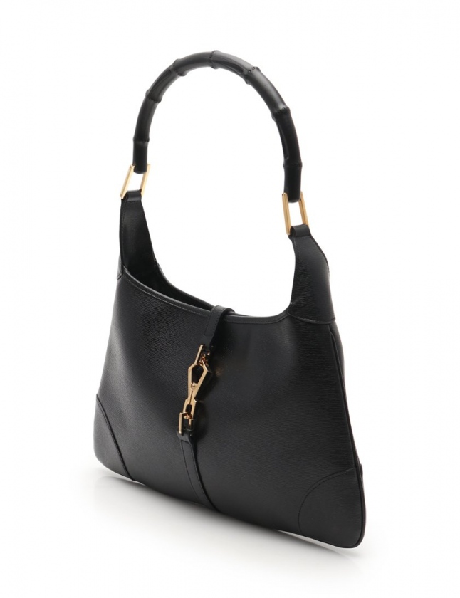 グッチ GUCCI ショルダーバッグ ジャッキー バンブー 黒 001 4060 