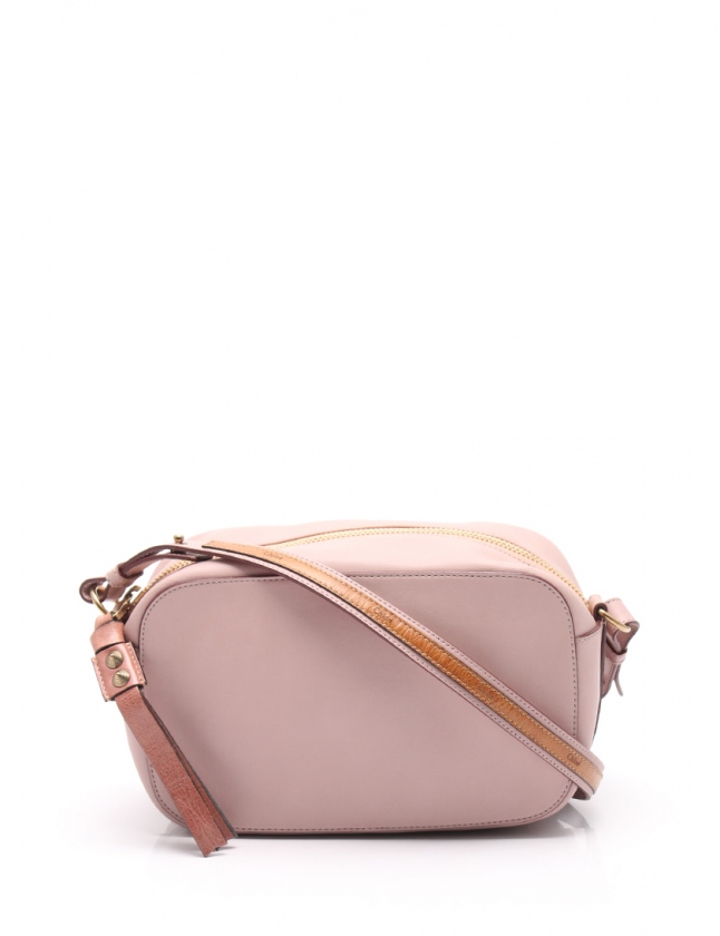 クロエ CHLOE ショルダーバッグ ピンク 茶 レザー レディース 114 