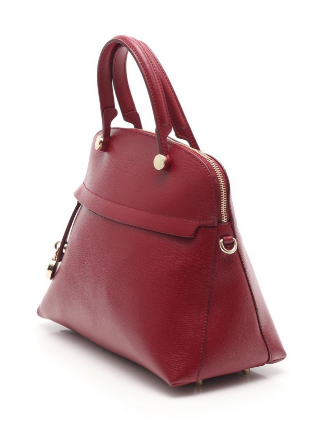 フルラ FURLA ハンドバッグ ショルダーバッグ ボルドー レザー 2WAY 