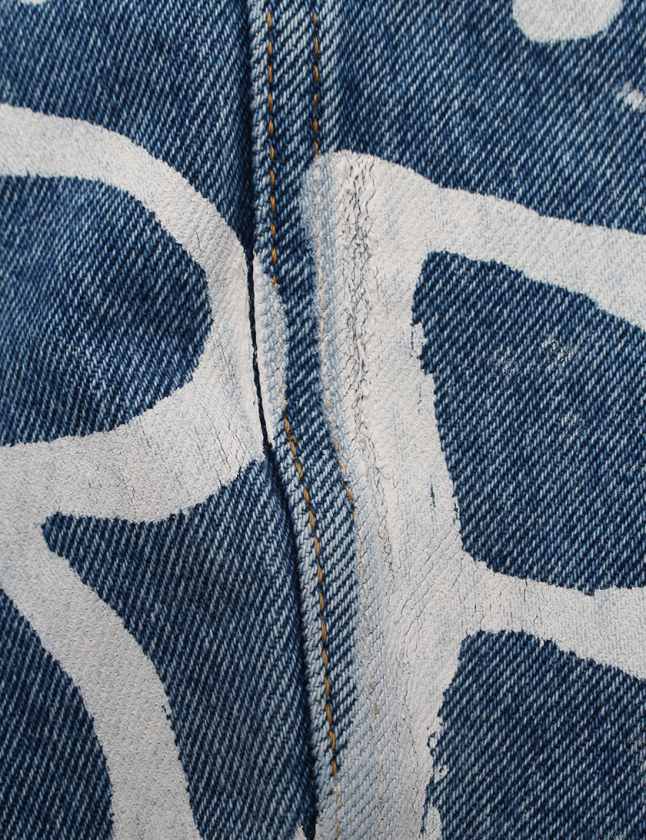 ディーゼル　デニムジャケット　TWICE 着用　ヘイトクチュール ディーゼル DIESEL デニムジャケット ヘイトクチュール ネイビー