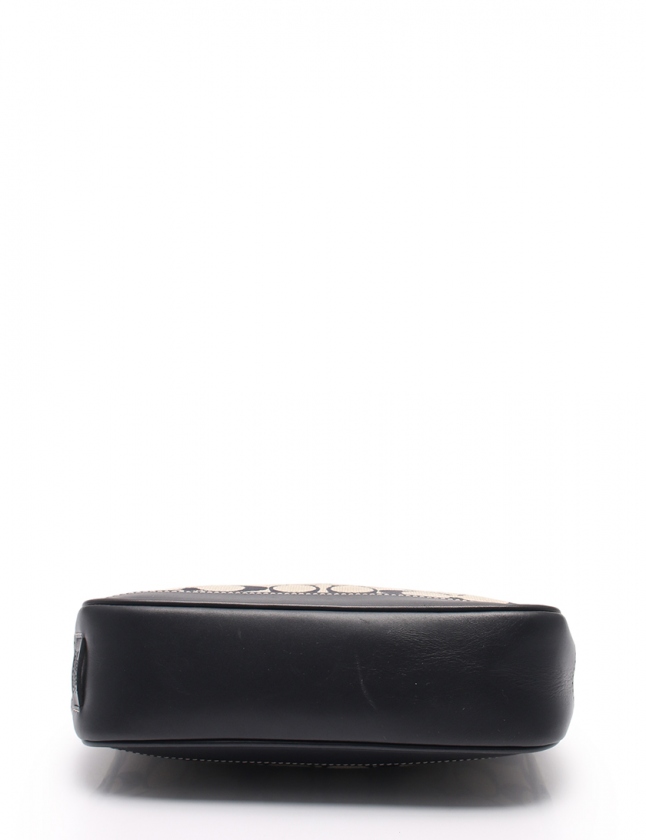 美品 正規品 コーチ COACH ミニハンドバッグ シグネチャー グレー 黒 コーチ COACH ミニハンドバッグ シグネチャー グレー ネイビー