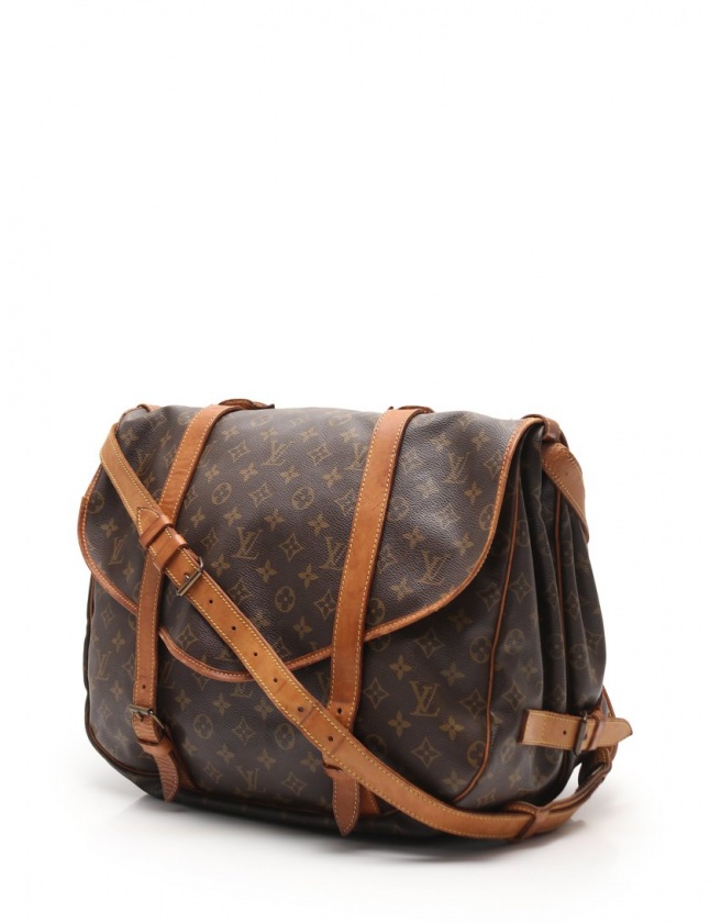 ルイヴィトン LOUIS VUITTON ショルダーバッグ ソミュール35 