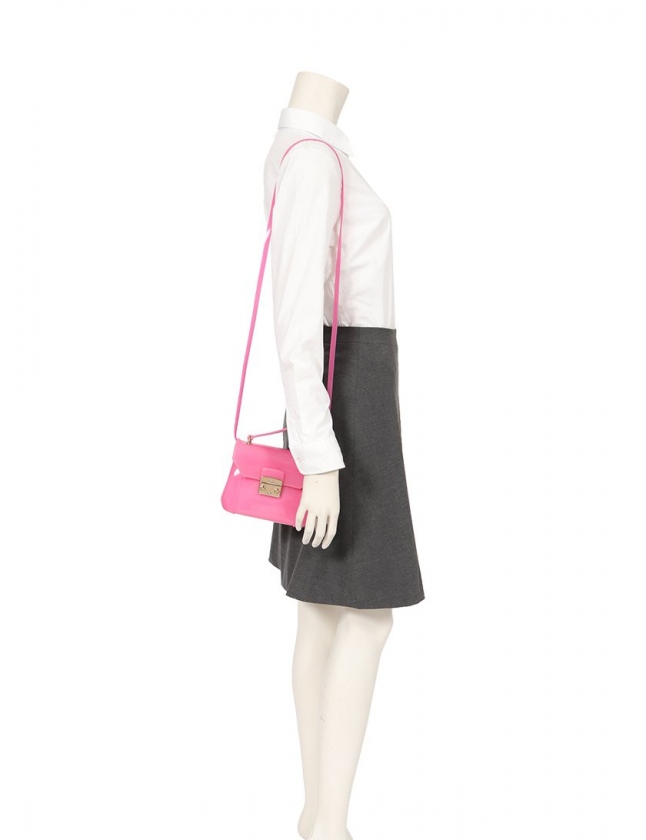 超希少 FURLA キャンディバッグ ハンドバッグ ピンク FURLA SALE! 激カワ CANDY ハンドバッグ (FURLA/ハンドバッグ