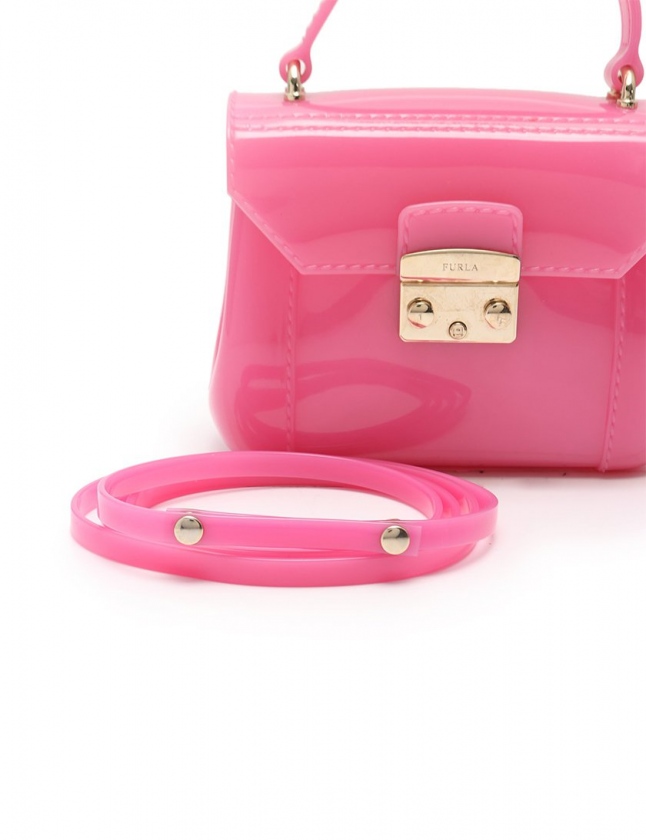フルラ FURLA バッグ ハンドバッグ ラバー ピンク フルラ FURLA バック （ピンク系） -アウトレット通販 ロコレット