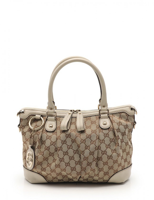 グッチ GUCCI ハンドバッグ ショルダーバッグ GGキャンバス スーキー  