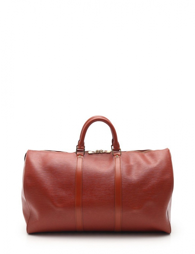 ルイヴィトンボストンバッグエピキーポル50 ジパングゴールド