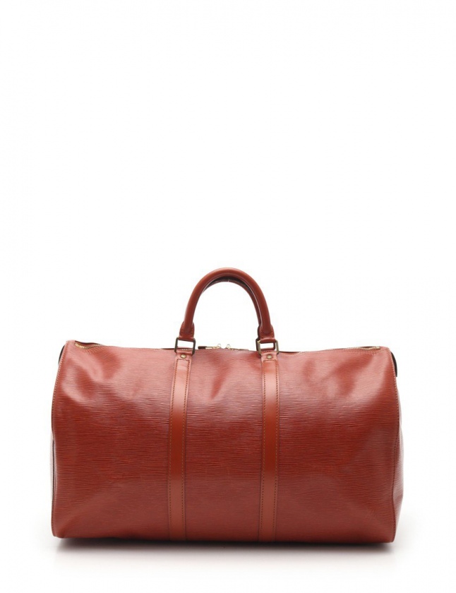 Louis Vuitton エピ キーポル50 ボストンバック ジパングゴールド