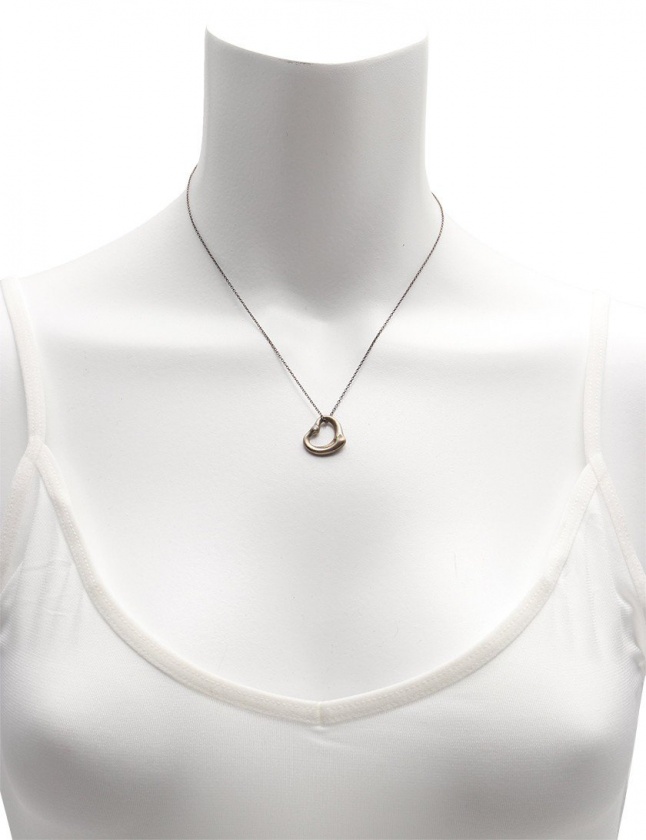 ティファニー TIFFANY & CO. ネックレス ペンダント オープンハート 2P 