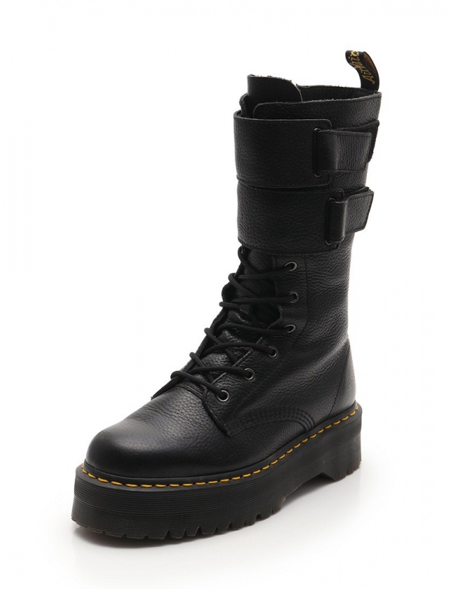ドクターマーチン DR.MARTENS ロングブーツ 黒 UK6 シューズ 25cm 